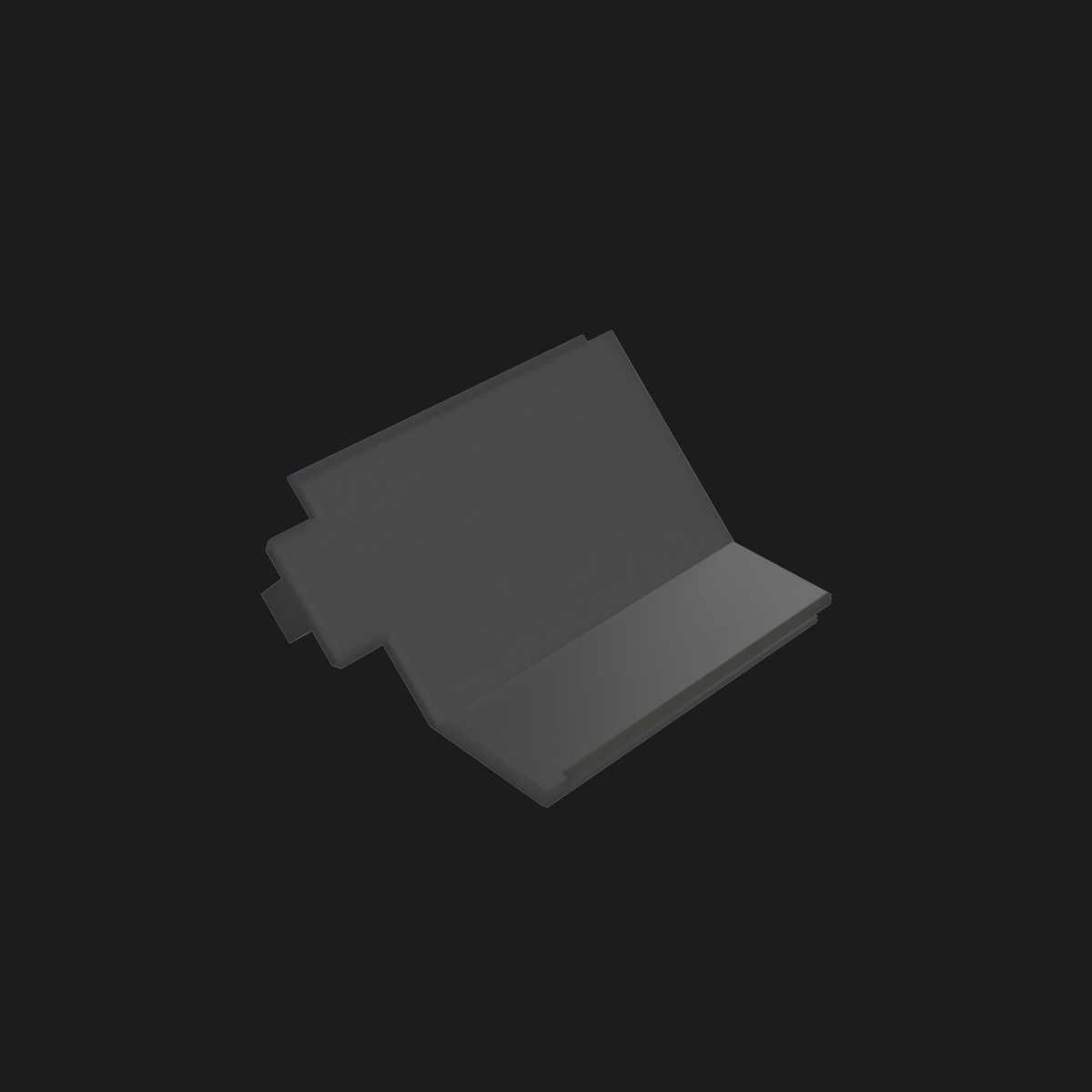 Abdeckung Rear Render